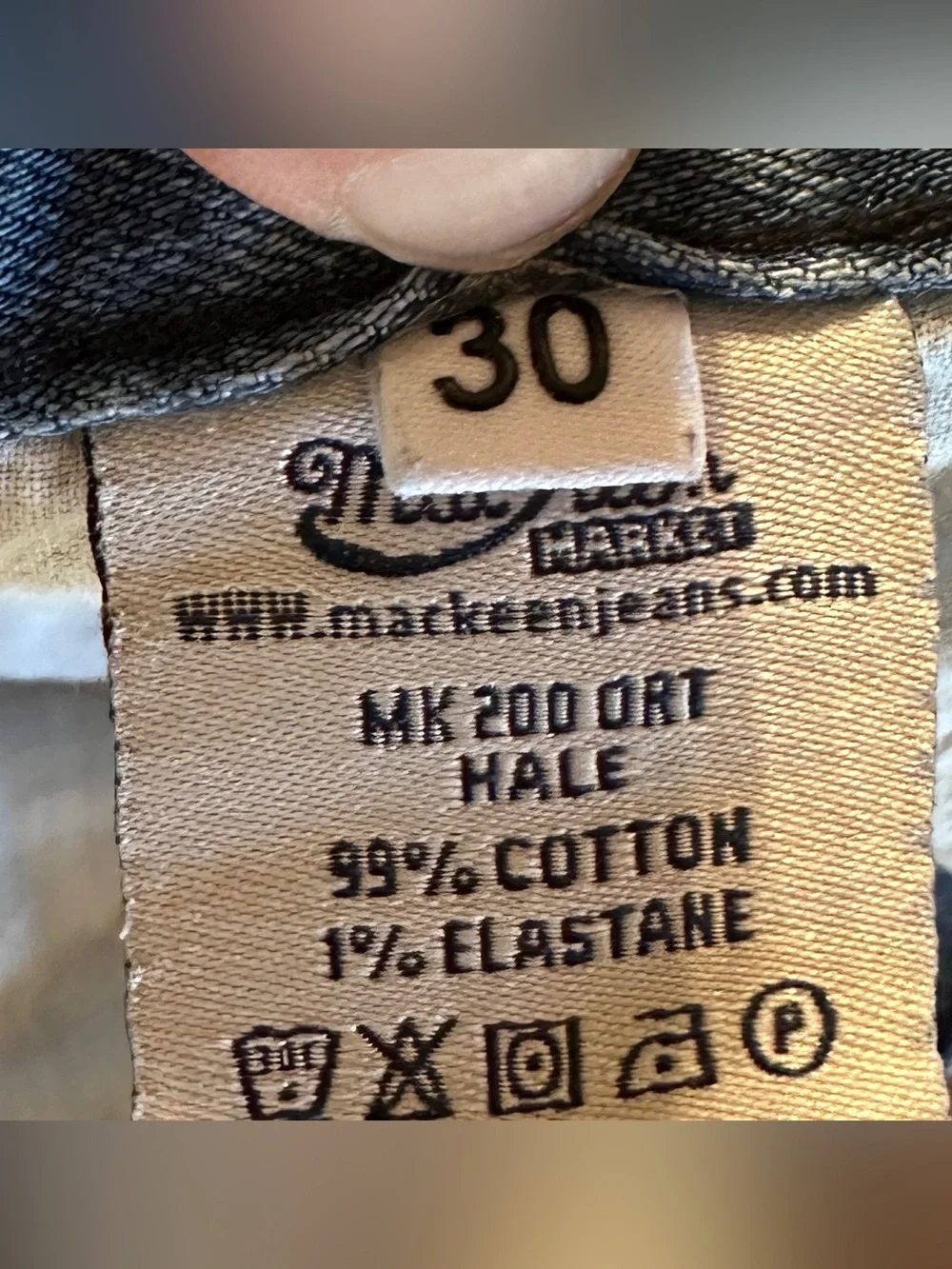 MacKeen Market Hale Jeans Mens 30 Paint Splatter Distressed Skinny Moto Zippers